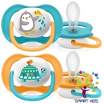 Ty giả Avent Ultra Air Animal - ti ngậm thông khí Lime Philips Avent