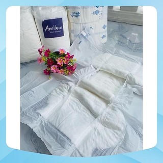 100 miếng tã bỉm quần / tả bỉm dán người già túi trong suốt company love / and love mềm mại - khô thoáng size M L XL