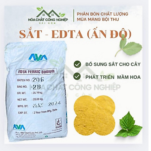 Vi lượng Sắt Edta Chelate túi 1kg