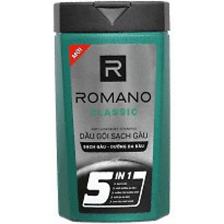 Dầu gội sạch gàu Romano Classic 180g dành cho nam