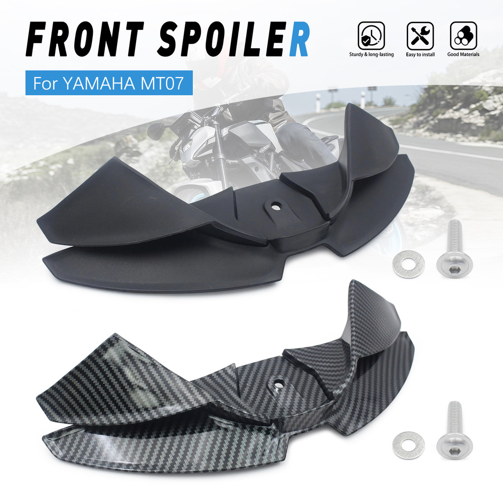 Dành Cho MT-07 Cánh Gió Trước Cho YAMAHA MT07 MT07 2025 2026 Phụ Tùng Xe Máy Phía Trước Môi Hạ Cánh 