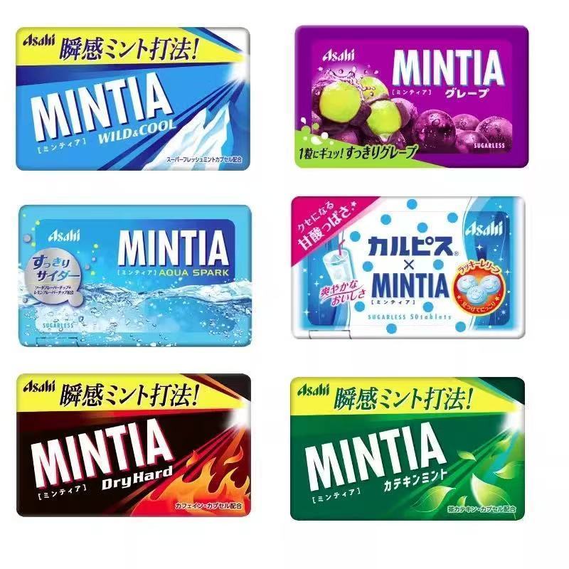 Bán chạy Asahi Asahi Asahi MINTIA Mint Candy Icy Bao bì khác nhau Nhập khẩu từ Nhật Bản 7g Kẹo mát h