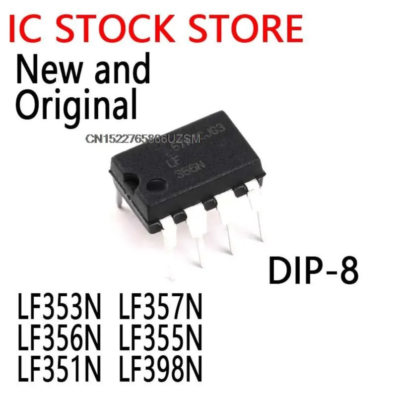 5 CÁI LF353N LF353 LF357 LF356 LF351 LF356P LF357P LF353P LF357N LF356N LF355N LF351N LF398N DIP-8 C
