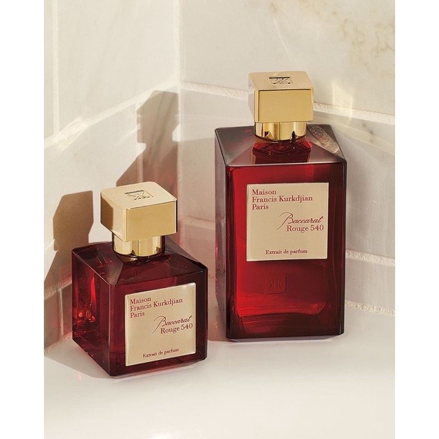 Nước hoa nữ MFK Baccarat Rouge 540 Extrait De Parfum - 70,200ml sân bay