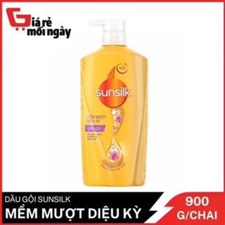 Dầu gội Sunsilk Mềm mượt diệu kỳ (Vàng) 900g