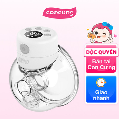 Máy hút sữa không dây, rảnh tay Animo