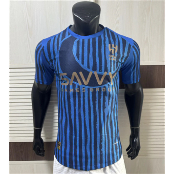 Phiên bản cầu thủ 2025 26 Al-Hilal Jersey sân nhà Áo thể thao nam S-3XL World Club Cup Edition