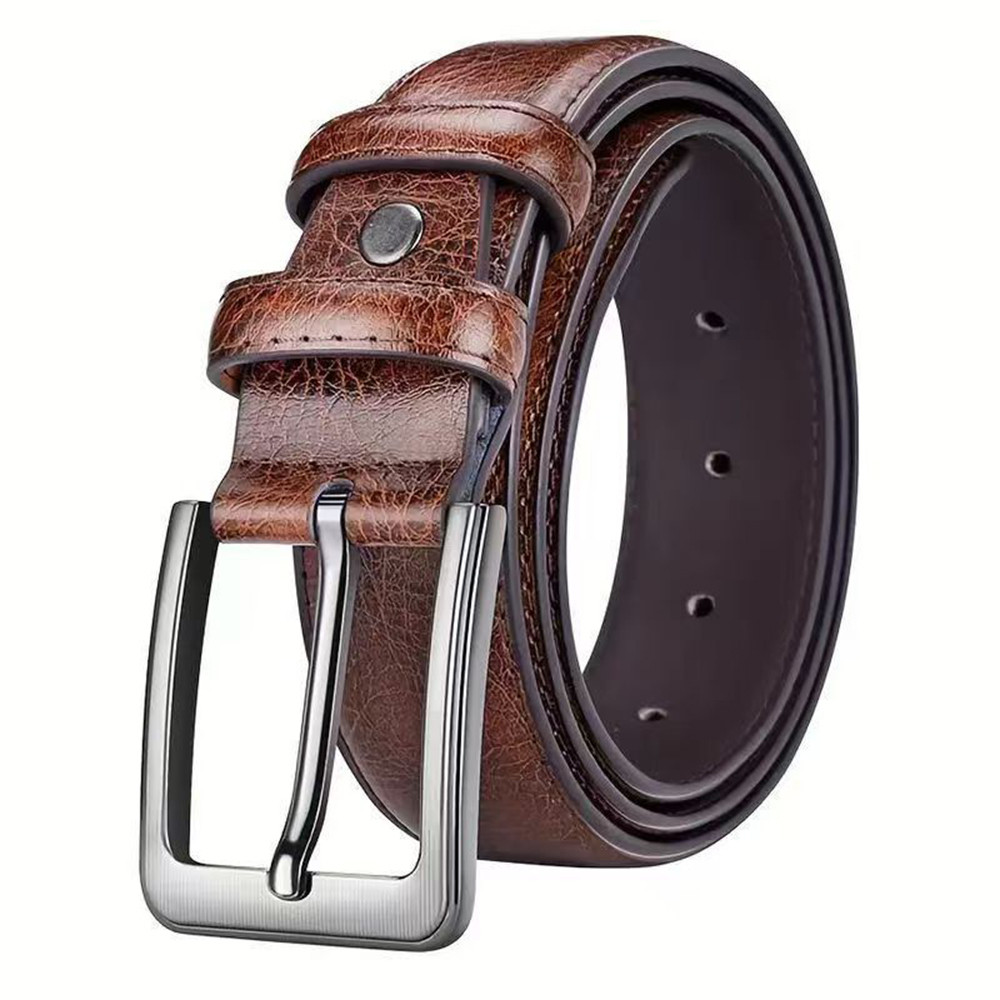 Classic Leisure Belt for Men Fashion Pin Buckle Waistband Accessories