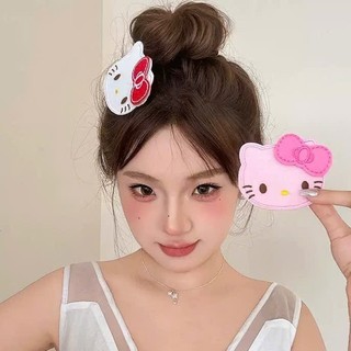 Miếng Dán Tóc Mái Hình Mèo Kitty Đính Nơ Siêu Dễ Thương Xinh Xắn Cho Nữ DT10 Cherry