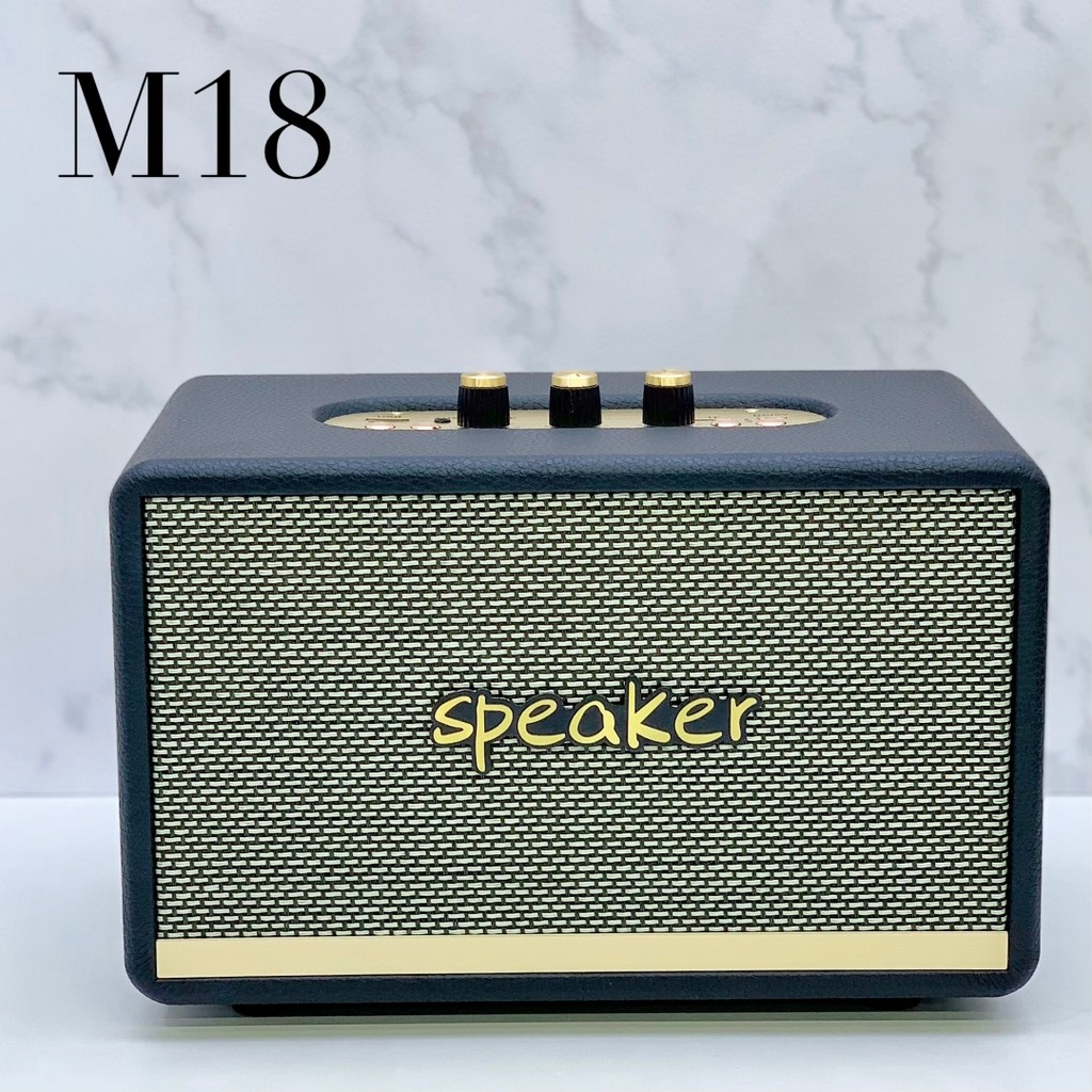 Loa Bluetooth M18 Công Suất Lớn Bass Siêu Trầm Loa Di Động Cầm Tay Cao Cấp