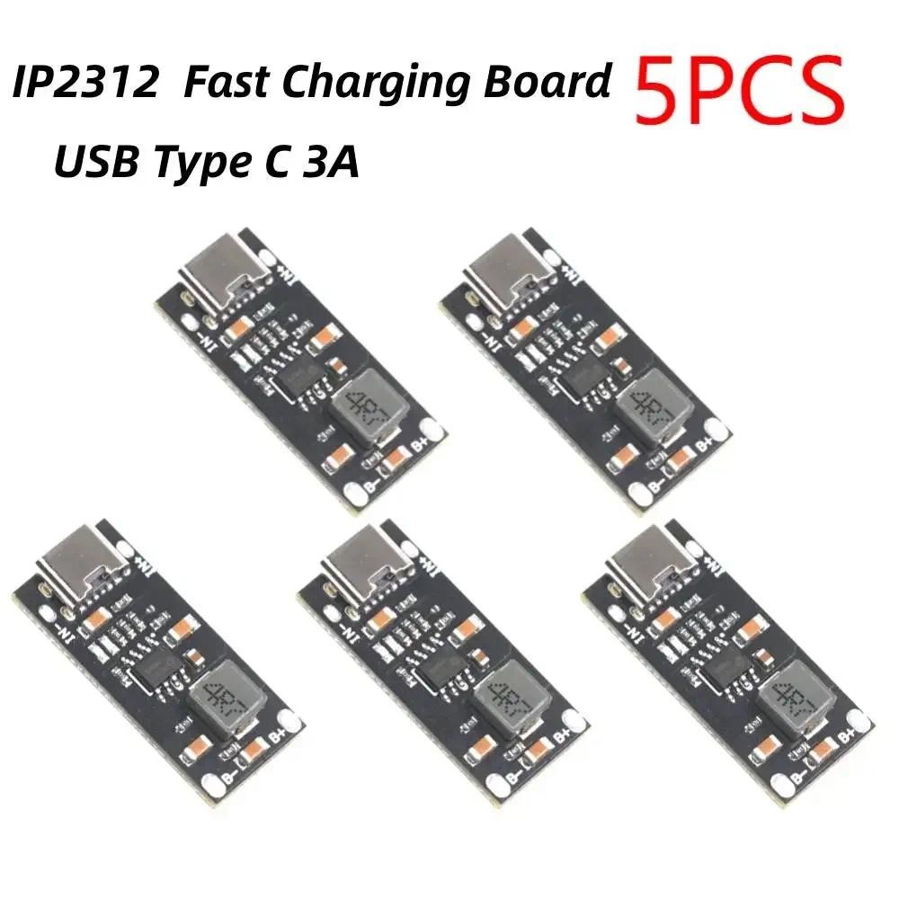 1-5 Chiếc IP2312 USB Loại C 3A Cao Cấp Polymer Ternary Pin Sạc