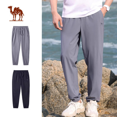 CAMEL CROWN  Nam Quần Legging Cảm Giác Băng Nhanh Khô Thể Thao Ngoài Trời Chống Nắng