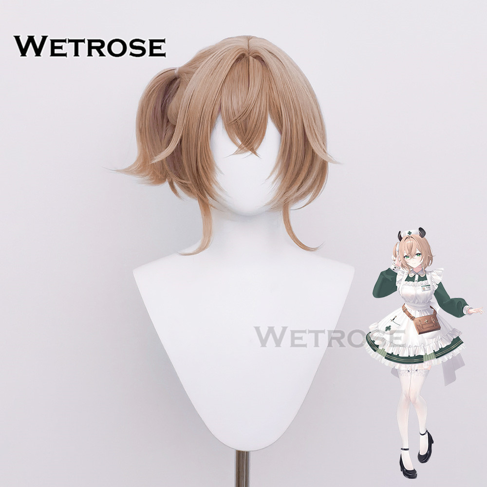 [Wetrose] Vtuber Nimi Nightmare Nurse Maid Cosplay Tóc Giả