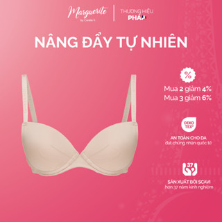 [Có cup C/ Size 90] Áo lót nữ không gọng đệm vừa 2cm chuẩn an toàn OEKO-TEX | CORÈLE 21144
