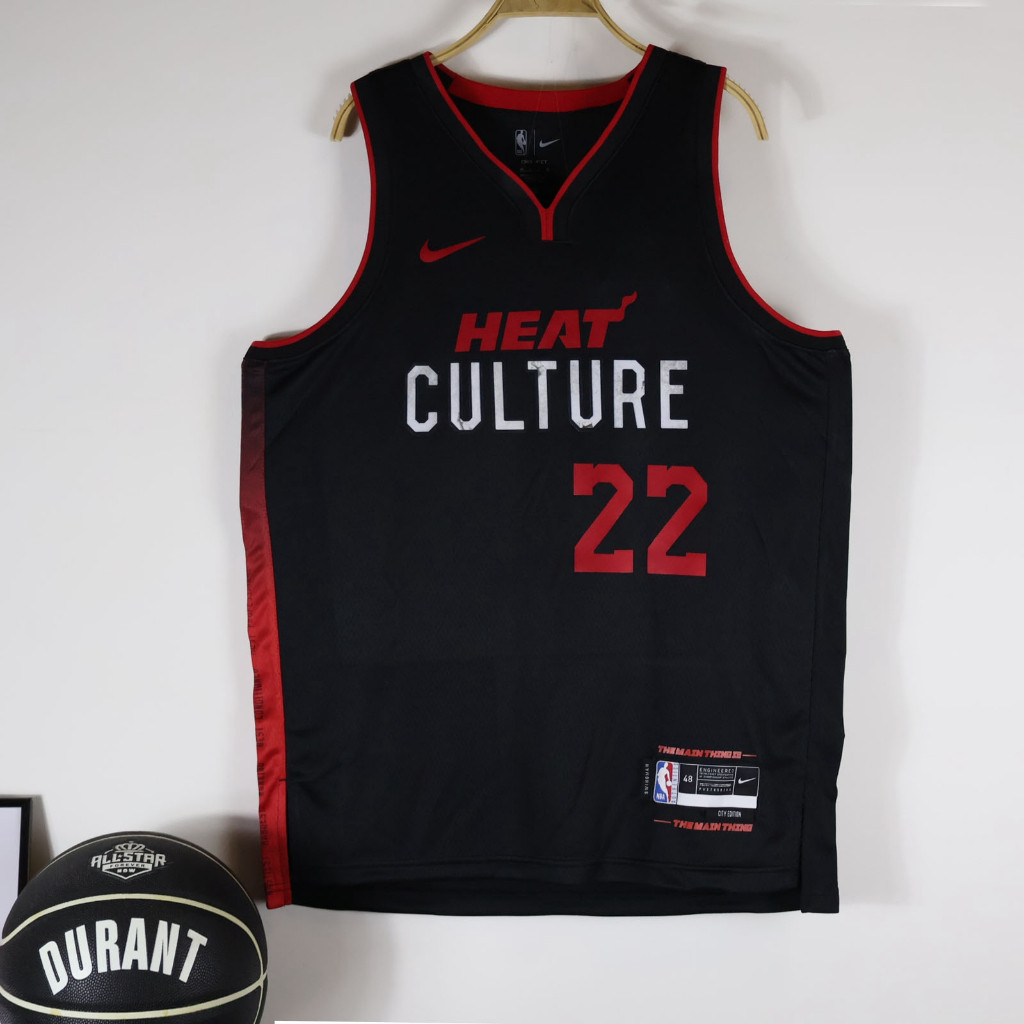 Jersey NBA Miami Heat Jimmy Butler màu đen phiên bản 2023/24
