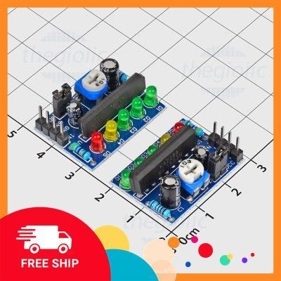 KA2284 Module Nháy Theo Nhạc Và Hiển Thị Mức Pin