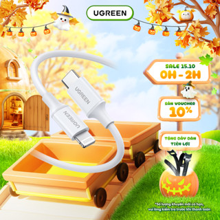 Cáp sạc USB C sang Lightning Ugreen US171 đạt chuẩn MFi 60W PD | Sạc nhanh | Tốc độ truyền 480Mbps | Bảo Hành 1 đổi 1 1