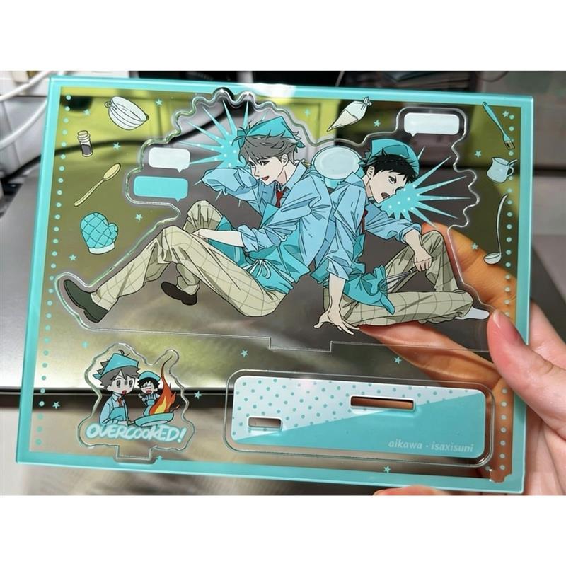 Bóng chuyền Bé Trai Toru Kawaizumi Izumi Nhà Bếp Acrylic Đứng Anime Hàng Hóa Đồ Trang Trí Bạn Bè Bón