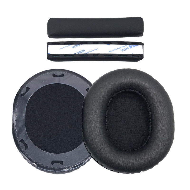 Thích hợp cho Vỏ tai nghe Audio-Technica ATH-M70X m70x Bịt tai thay thế Vỏ da xốp Đầu chùm đệm