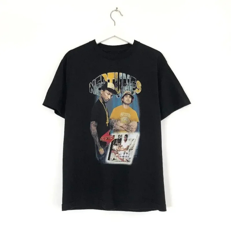 The Neptunes Colette Paris x Modern Man Pharrell nerd eihth planet Áo thun Size L