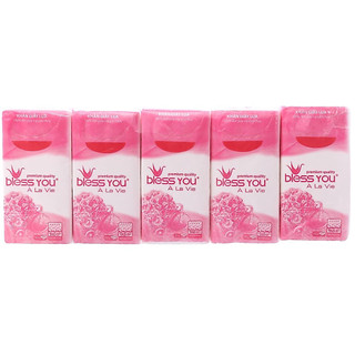 Lốc khăn giấy lụa bỏ túi Bless You 2 lớp 10 gói
