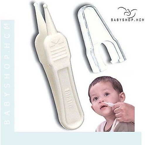 Nhíp gắp gỉ mũi an toàn cho bé có nắp
