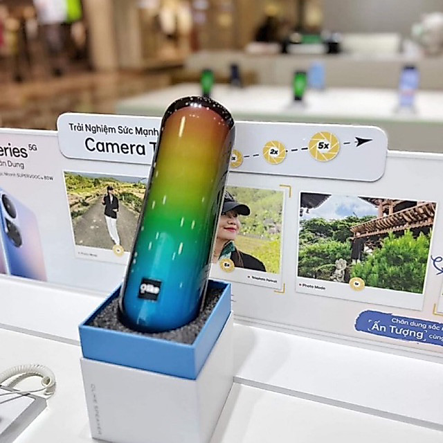 Loa Bluetooth Di Động OLIKE Model S3 công suất 14W thiết kế trẻ trung chất âm tốt hàng quà tặng Reno