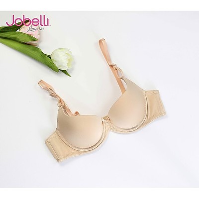 Áo lót nữ trơn, cúp xéo, mút mỏng vừa Jobelli A2323