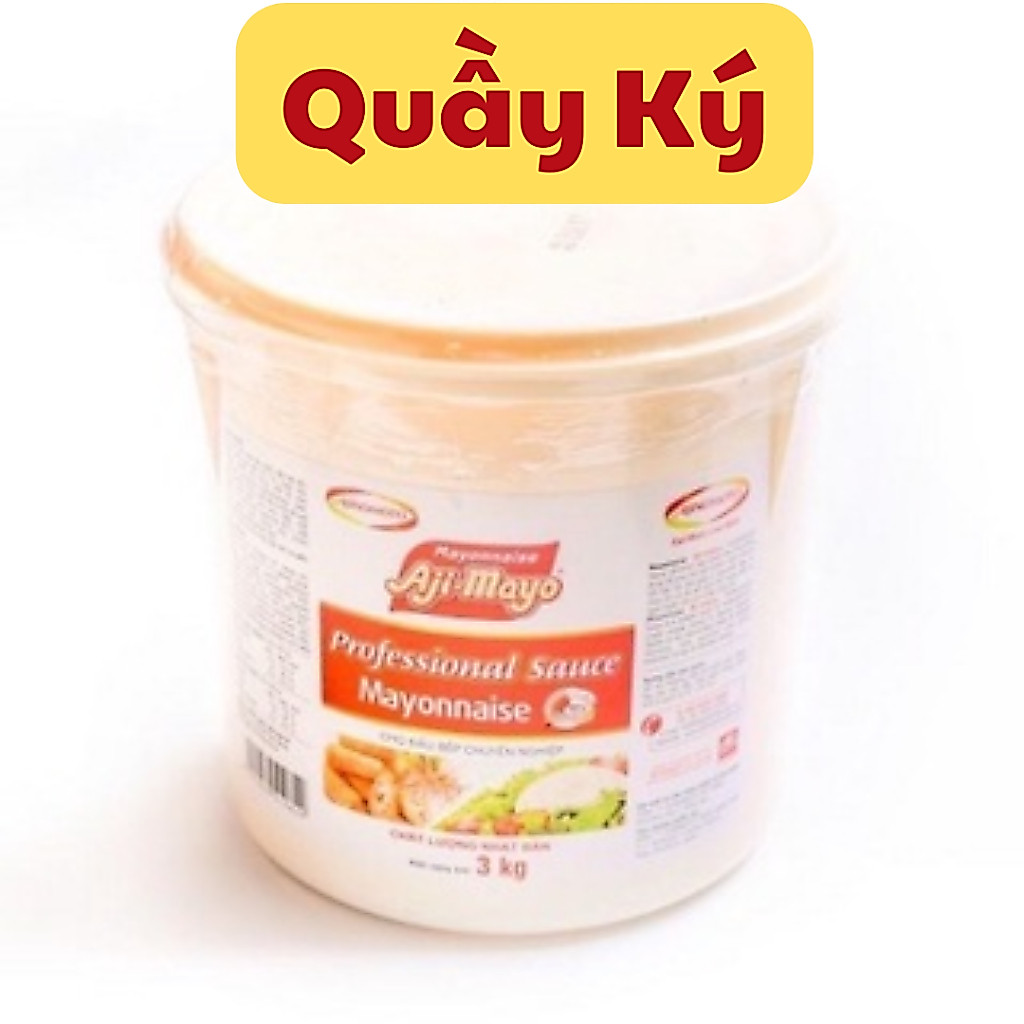 Sốt Mayonnaise Aji-Mayo 3kg