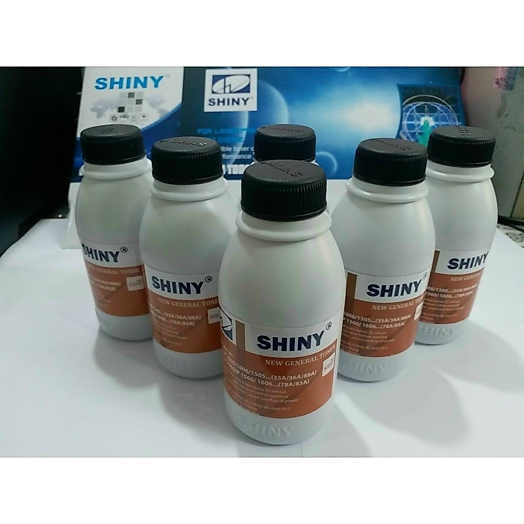 Mực nạp, mực bơm 35A/85A/78A/83A/48A/W1360A ( hiệu SHINY - nhãn cam)