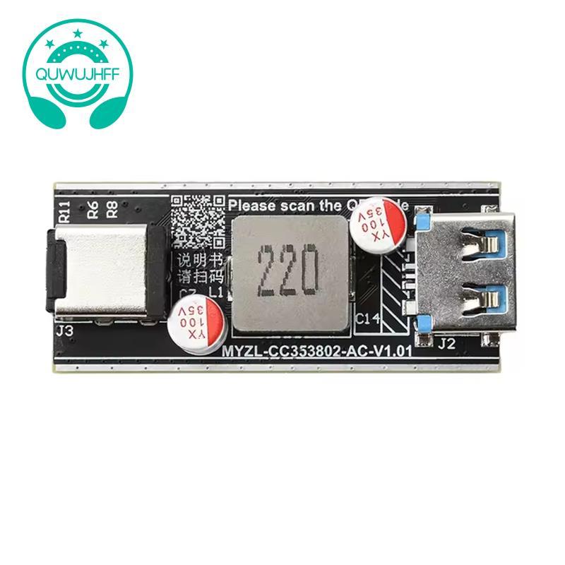 Giao thức đầy đủ PD140W / 100W Mô-đun sạc nhanh cho bo mạch chủ DIY Bộ sạc máy tính để bàn thông min
