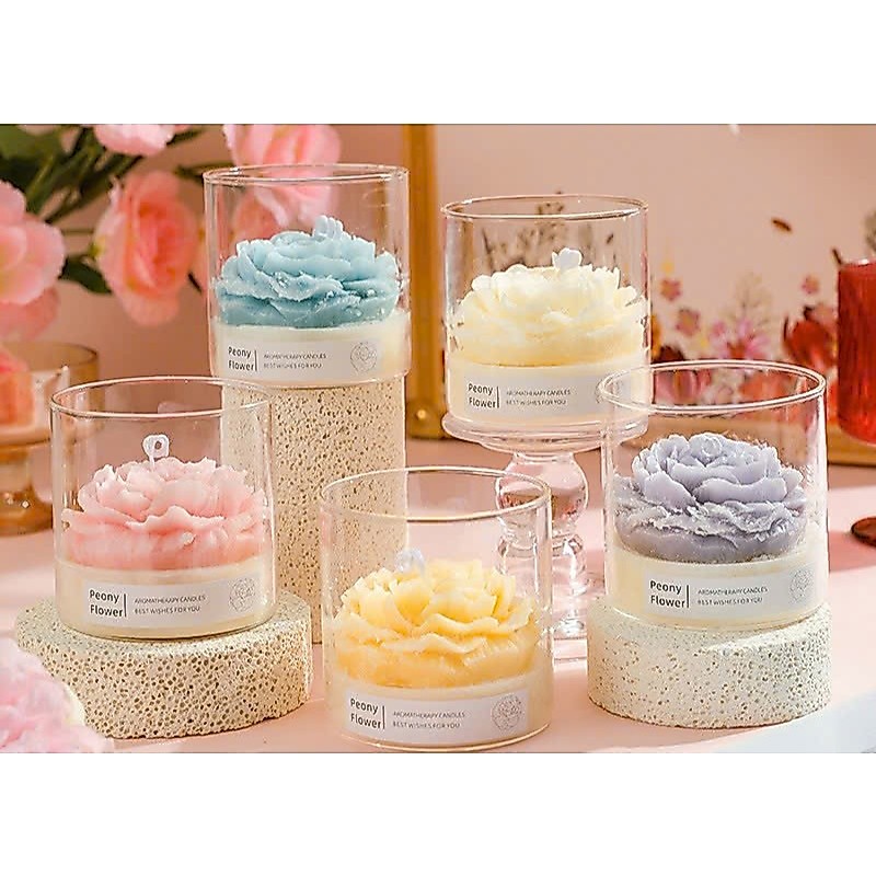 Cốc dáng trụ thủy tinh 140ml - Cốc thủy tinh làm nến - Ly thủy tinh dáng trụ 140ml ( CỐC CHƯA KÈM NẾ
