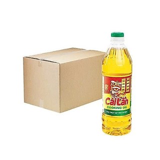 [1 Thùng/ 12 Chai] Dầu ăn Thực Vật Cái Lân 1L_0020 thùng