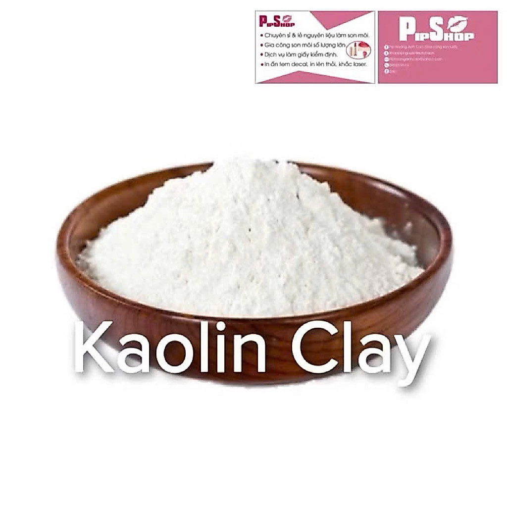Kaolin Clay (Nguyên Liệu Mỹ Phẩm) 5g/10g/50g