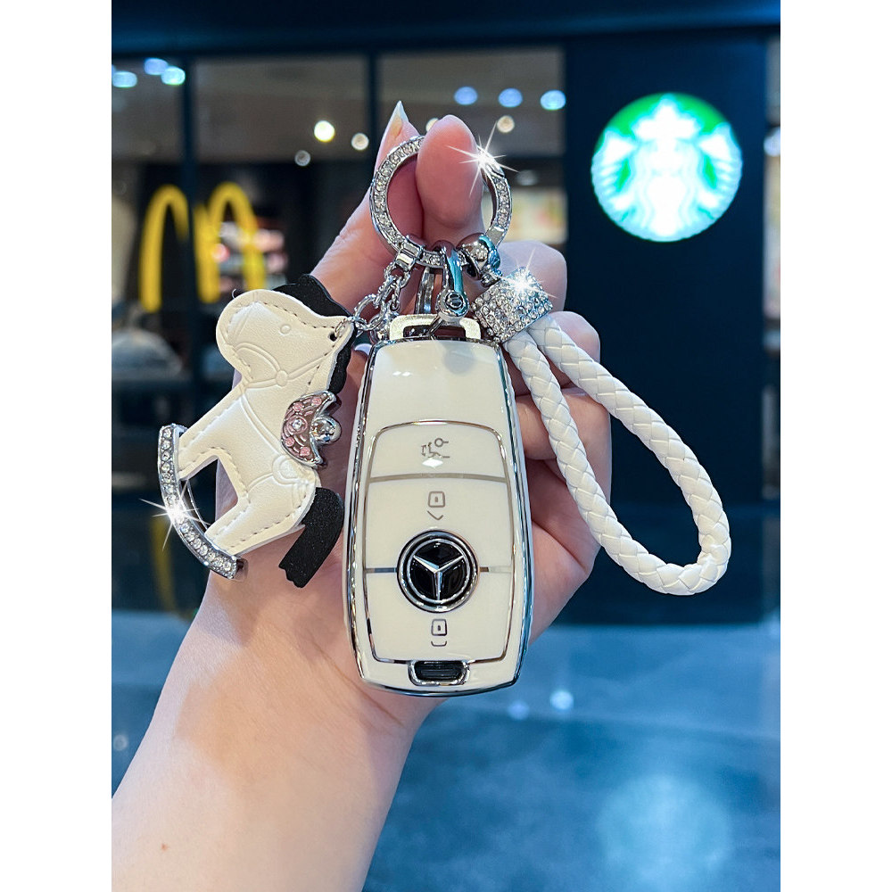 2023 Bắc Kinh Benz Mới EQB350 EQA260 EQC400 Chìa Khóa Xe Ô Tô Chìa Khóa Đặc Biệt Vỏ Khóa