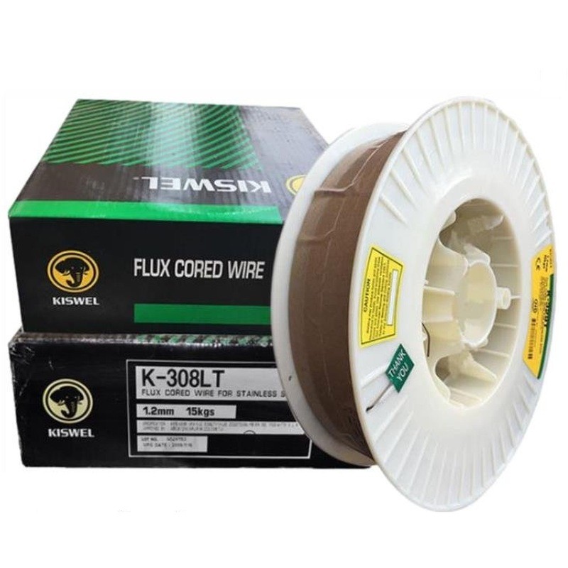 Hàn Quốc Hàn Quốc Hàn Quốc KX-100 / E70C-3C Dây hàn lõi bảo vệ khí thép Carbon E70T15-C1A0-CS1-H4
