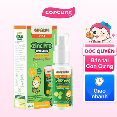 Thực phẩm bảo vệ sức khoẻ Gumazing Zinc Pro Oral Spray 25ml - concung