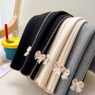 TIINGXUYU Bé Gái Quần Legging Lông Cừu Trẻ Em Nhỏ Thu Đông Dày Một Mảnh Lông Cừu Mặc Ngoài Quần Cho Bé Mùa Đông Quần Ấm Áp