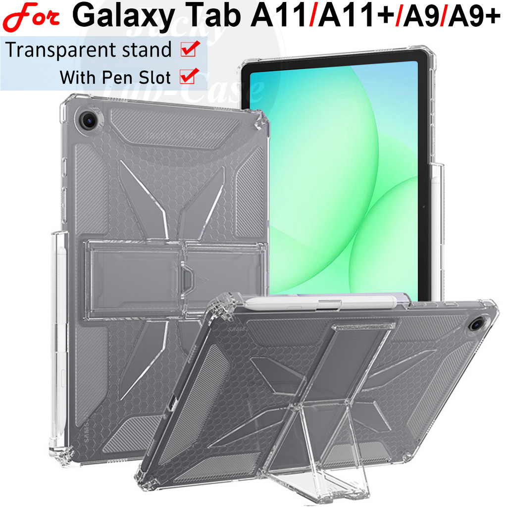 Ốp Khe Cắm Bút Đứng Cho Samsung Galaxy Tab A11 A11 + Plus A9 A9 + 11 "8.7", Vỏ Chống Sốc, Wi-Fi SM-X