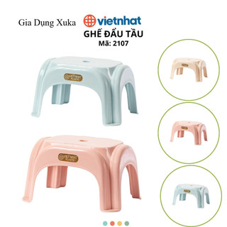  Ghế Đẩu tầu 2107 nhựa PP nguyên chất hàng Cao cấp việt nhật ghế đẩu thấp Gia Dụng Xuka 