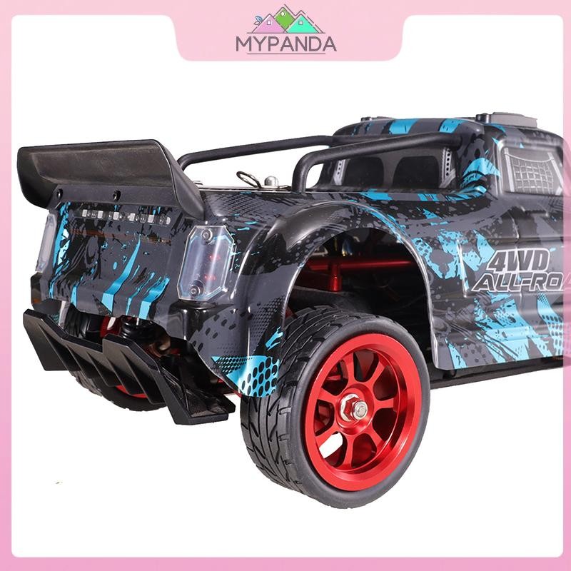 MYPANDA 1 Bộ 65mm Lốp Cao Su Kim Loại Vành Bánh Xe 12mm Lục Giác Cho Wltoys 144001 144010 124007 124