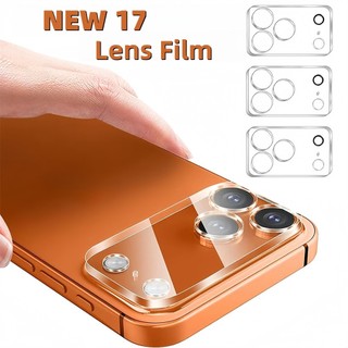  9HD Trong Suốt Bảo Vệ Ống Kính Máy Ảnh Cho iPhone 17 Air 17 Pro Max 17pro Mặt Sau Trong Suốt Chống Trầy Xước Ống Kính Cường Lực Full Cover Phim 