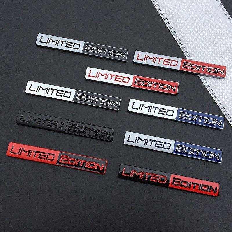 【Ready Stock】 Limited Edition Limited Edition Bumper Stickers Fender Side Seam Label Rear Box Labeli