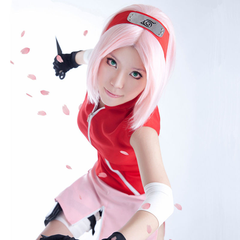 [Thân truyện tranh] Anime Naruto Kosakura Haruno Sakura cos quần áo truyện tranh triển lãm biểu diễn