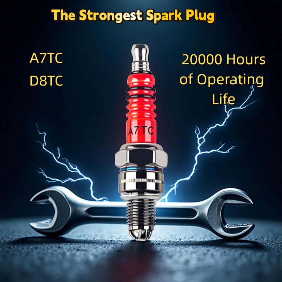 Bugi xe máy c7hsa d8ea bp7hs cb8e RUSI / TMX / BAJAJ / XRM / MIO / RAIDER / SMASH Hiệu suất cao