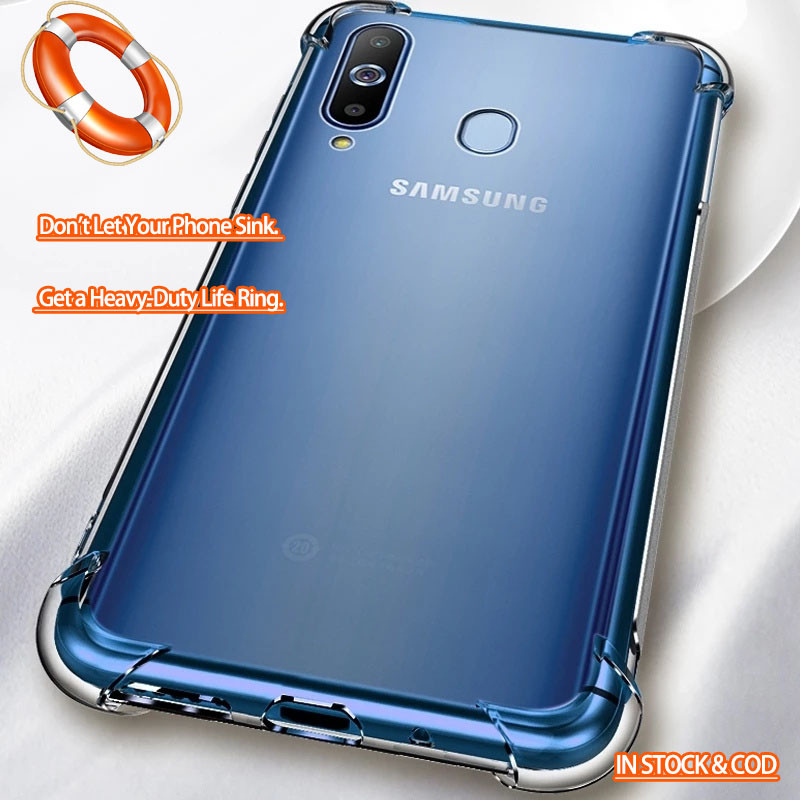 Samsung Galaxy A8s A9 Pro 2019 SM-G8870 G887F G887N A8s Crystal Clear 4 góc Vỏ điện thoại thạch mềm 