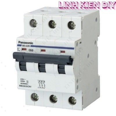 BBD3323CNV Aptomat MCB Panasonic 3 Cực 32A Linh Kiện DIY