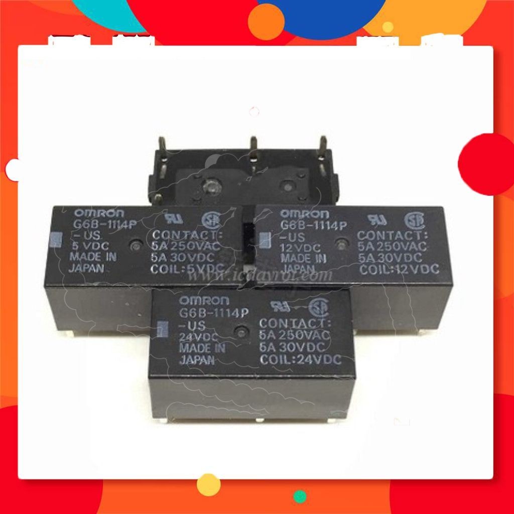 Relay G6B-1114P-US 5VDC 4 Chân Điện Tử Store99