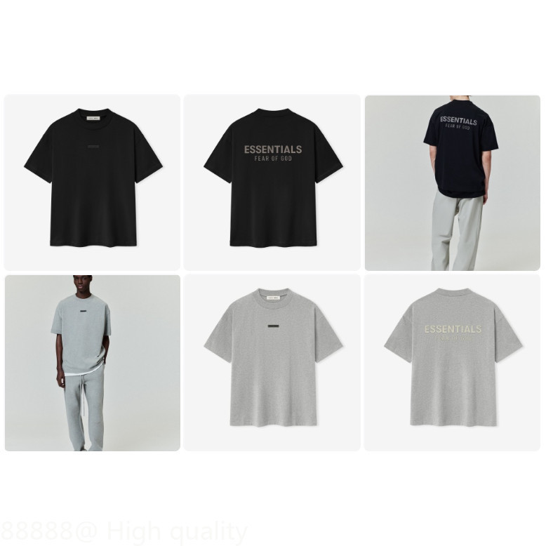 Fear of God Essentials - Áo thun tay ngắn có logo phía sau