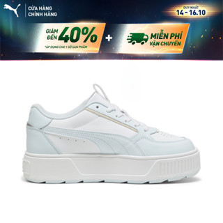 Giày Thời Trang PUMA Nữ Karmen Rebelle White-Dewdrop-Silver Màu Trắng